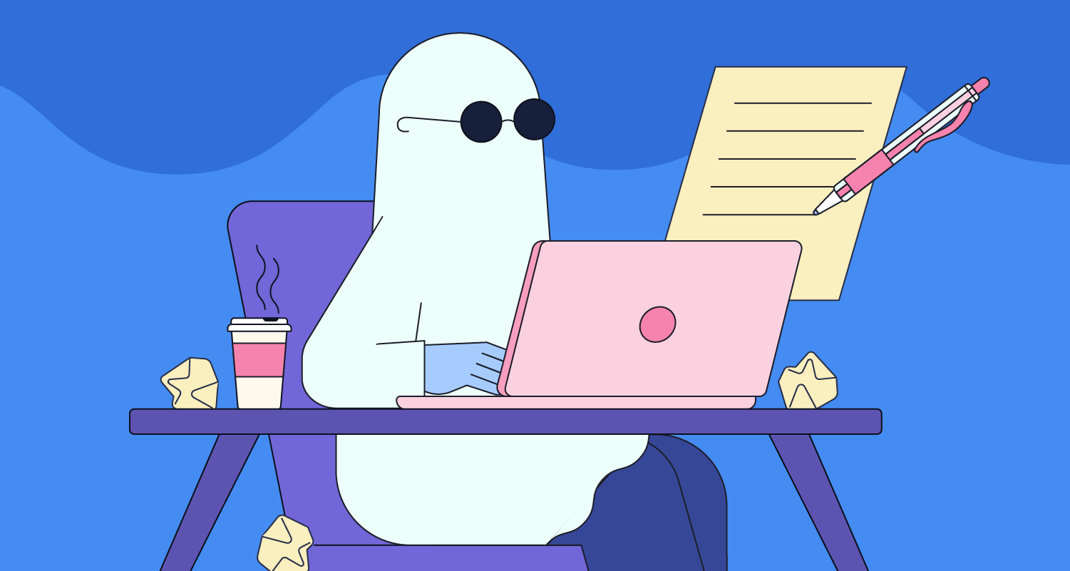 Ghostwriter writing